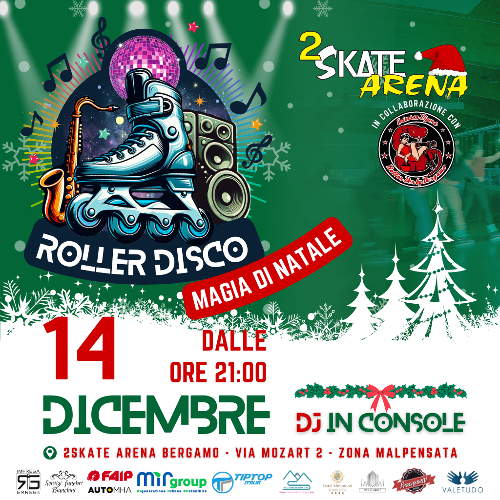 ROLLER DISCO – Magia di Natale.